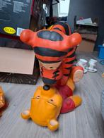 Groot Disney Winnie de Poeh & Teigetje Beeld, Ophalen of Verzenden, Winnie de Poeh of vrienden, Gebruikt, Beeldje of Figuurtje