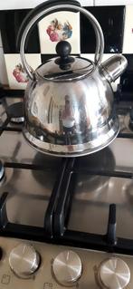 Rvs  Fluitketel :merk WFM., 2 liter of meer, Ophalen of Verzenden, Zo goed als nieuw, Rvs