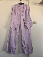 2-delig Dameskostuum Maat M, Maat 38/40 (M), Kostuum of Pak, Paars, Nieuw