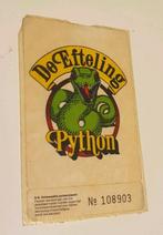De Efteling Python Vintage Sticker, Verzamelen, Efteling, Beeldje of Poppetje, Ophalen of Verzenden, Zo goed als nieuw