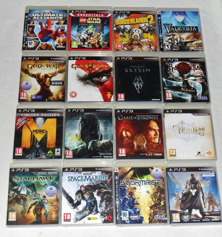 Playstation PS3 spellen, Spelcomputers en Games, Games | Sony PlayStation 3, Zo goed als nieuw, 1 speler, Vanaf 3 jaar, Ophalen