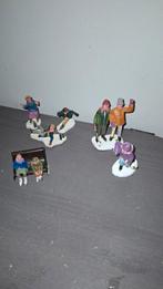 veel verschillende Lemax schaats figuren voor kerstdorp, Diversen, Kerst, Ophalen of Verzenden
