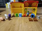 123 playmobil boerderij met doos, Ophalen of Verzenden, Gebruikt