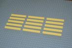 L114 Plaatjes 1x8 bright light yellow 15 st., Ophalen of Verzenden, Nieuw, Losse stenen, Lego
