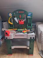 Bosch werkbank met speelgoed, Ophalen, Gebruikt