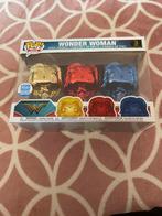 Funko Pop Wonder Woman Chrome 3 Pack Funko Shop exclusive, Ophalen of Verzenden, Zo goed als nieuw