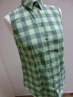 Groen geruite blouse top H&M maat S 36, H&M, Ophalen of Verzenden, Zo goed als nieuw, Maat 36 (S)