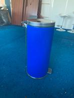 Blauwe Brabantia vuilnisbak 30L, Huis en Inrichting, Woonaccessoires | Prullenbakken, 20 tot 30 liter, Met pedaal, Gebruikt, Metaal