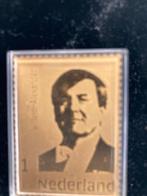 gouden 1 eurozegel Willem Alexander, Ophalen of Verzenden, Goud