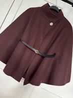 Bruine Poncho met Riem - One Size (tot maat 42), Kleding | Dames, Overige Dameskleding, Ophalen of Verzenden, Nieuw