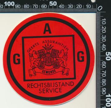 Sticker: Geerts Assurantien - Gemonde (1) beschikbaar voor biedingen