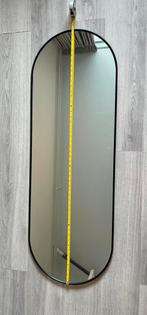 Spiegel met zwarte rand, Huis en Inrichting, Woonaccessoires | Spiegels, Ophalen, Minder dan 50 cm, Gebruikt, 100 tot 150 cm