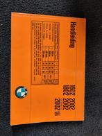 BMW 1602 1802 2002 TII Handleiding - Zeer Nette Staat, Auto diversen, Handleidingen en Instructieboekjes, Ophalen of Verzenden