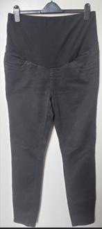 Broek: Zwangerschaps jegging – zwart en blauw – BPC 44, Zwart, Maat 42/44 (L), Ophalen of Verzenden, Zo goed als nieuw