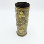 Versierde Granaat Huls WWI (32338-47), Antiek en Kunst, Ophalen of Verzenden