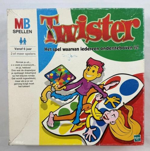 Twister MB partyspel Gezelschapsspel Vanaf 6 Jaar Compleet, Hobby en Vrije tijd, Gezelschapsspellen | Bordspellen, Zo goed als nieuw