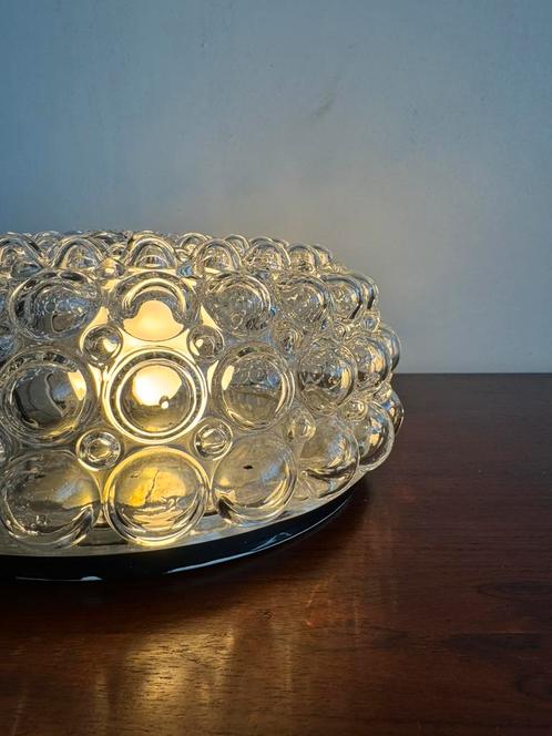 Glashütte Limburg Model 3176 – Sculptural Bubble Glass, Huis en Inrichting, Lampen | Plafondlampen, Glas, Ophalen