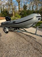 Zeer nette rubberboot / RIB, Watersport en Boten, Rubberboten, Minder dan 70 pk, Benzine, Ophalen of Verzenden, Aluminium