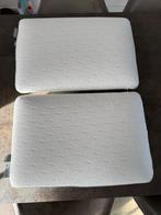 Set van 2 Wellpur kussens, Ophalen, Zo goed als nieuw, Wit, Rechthoekig
