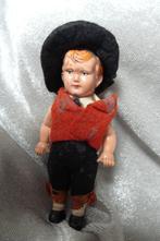 Antiek oud poppenhuis popje, Ophalen of Verzenden, Gebruikt, Popje