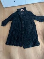 Oude  nerts bontjas - reparatie nodig, Kleding | Dames, Jassen | Winter, Ophalen, Gedragen, Maat 42/44 (L), Zwart