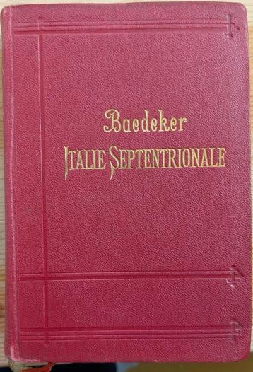 Baedeker, Italie Septentrionale (Nord), 18de druk 1913 beschikbaar voor biedingen