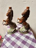 2 porseleinen drankflessen paard, Antiek en Kunst, Antiek | Porselein, Ophalen of Verzenden