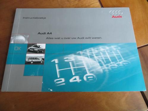 Instructieboek Audi A4, Audi A4 Avant, A4 TDi, Audi S4 1997, Auto diversen, Handleidingen en Instructieboekjes, Ophalen of Verzenden