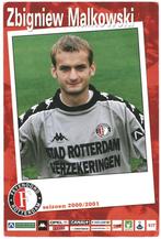 906110	Zbigniew Malkowski	Feyenoord	leuke kaart	Onbeschreven, Ophalen of Verzenden, Ongelopen, Sport en Spel