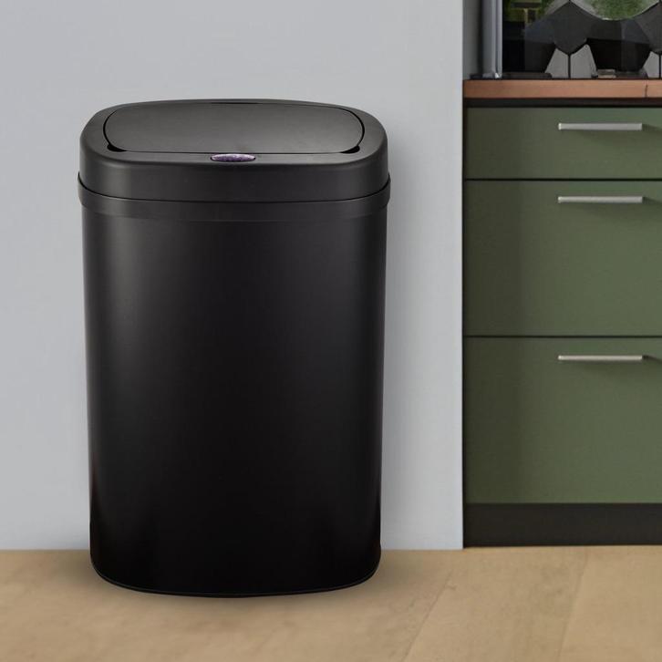 Bayt Prullenbak 50L met Sensor – Nieuw, Huis en Inrichting, Woonaccessoires | Prullenbakken, Nieuw, Metaal, 50 tot 75 cm, 40 liter of meer