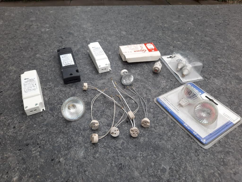 Elektra Fittingen Transformator Lampen Stoppen Zekeringen, Ophalen of Verzenden, Zo goed als nieuw, Overige typen