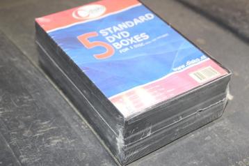 dvd hoesjes 5x nieuw beschikbaar voor biedingen