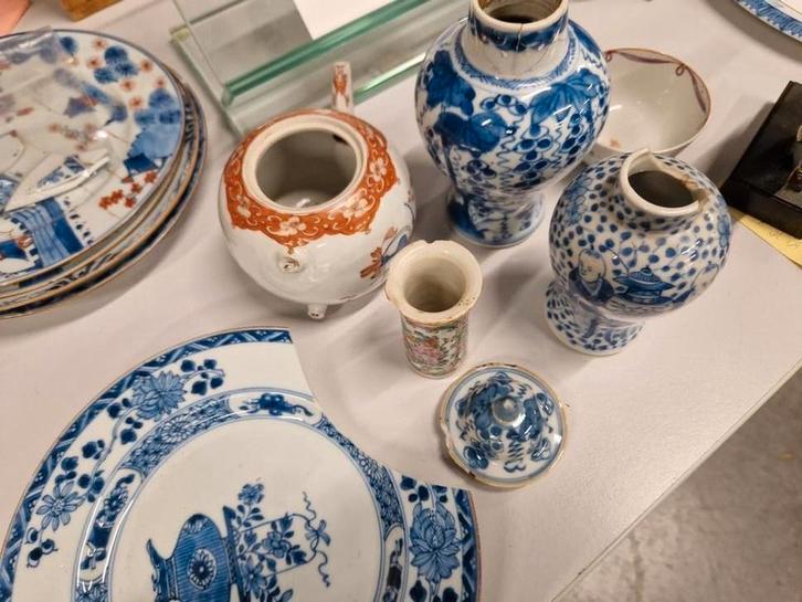 Chinees Porselein met Schade - Diverse Items, Antiek en Kunst, Antiek | Porselein, Ophalen of Verzenden