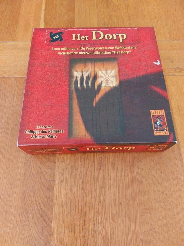 Het Dorp - Luxe Editie Weerwolven van Wakkerdam (ZGAN), Hobby en Vrije tijd, Gezelschapsspellen | Bordspellen, Zo goed als nieuw