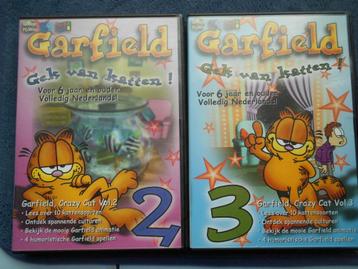 2 PC CD rom Garfield gek van katten beschikbaar voor biedingen