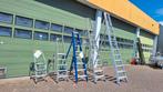3 x  Aluminium Ladder Trap trappen Bordestrap 6 treden, Ophalen, Gebruikt, Trap, Opvouwbaar of Inschuifbaar