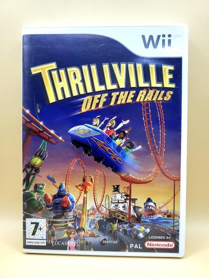 Thrillville: Off the Rails - Nintendo Wii, Spelcomputers en Games, Games | Nintendo Wii, Zo goed als nieuw, Sport, 1 speler, Vanaf 3 jaar
