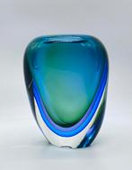 Murano Sommerso Vaas - N.M. Polo - 1993, Ophalen of Verzenden
