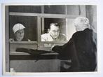 Persfoto van Hermann Göring tijdens het Neurenberg proces, Ophalen of Verzenden, Landmacht, Duitsland, Foto of Poster