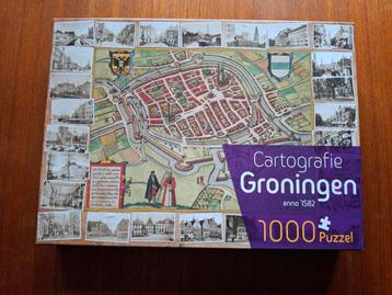 Puzzel Groningen 1000 stukjes beschikbaar voor biedingen