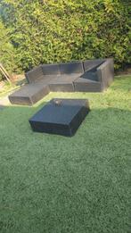 Loungeset zonder kussens, Tuin en Terras, Tuinsets en Loungesets, Ophalen, Gebruikt, Kunststof