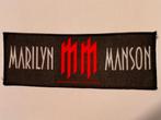 Marilyn Manson rock hardrock artiest patch superstrip, Ophalen of Verzenden, Nieuw