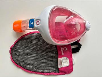 Duikmasker kind Decathlon maat XS roze beschikbaar voor biedingen