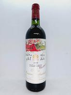 Château Mouton-Rothschild 1989, Rode wijn, Frankrijk, Ophalen of Verzenden, Zo goed als nieuw