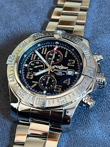 Breitling Super Avenger 2 A13371 FULL SET 2015 GOEDE STAAT beschikbaar voor biedingen