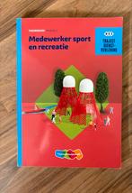 Medewerker sport en recreatie - Theorieboek MBO, Overige vakken, ThiemeMeulenhoff, Ophalen of Verzenden, Zo goed als nieuw
