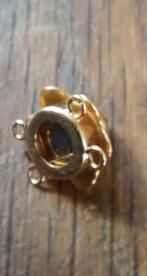 14 Krt Gouden Antiek Slot met Granaat, Sieraden, Tassen en Uiterlijk, Antieke sieraden, Ophalen of Verzenden, Goud, Ketting