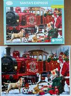 Santa’s EXpress Kerstpuzzel 1000 stukjes, Ophalen of Verzenden, 500 t/m 1500 stukjes, Nieuw, Legpuzzel