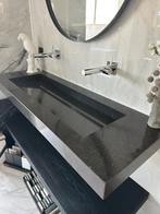 Dekker composite wastafel met Looox plank, Ophalen, 100 tot 150 cm, Nieuw, Minder dan 100 cm