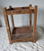 vitrine bak / windlicht oud hout, Ophalen of Verzenden, Zo goed als nieuw